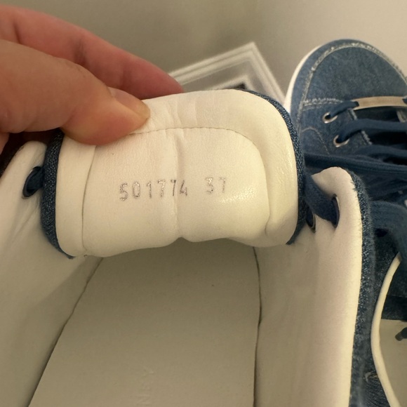 Stella McCartney Terry embroidered platform sneaker size 37. - Picture 8 of 8